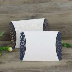 Greeting Card Foil Printing Floral Pattern Invitation Card Customized 